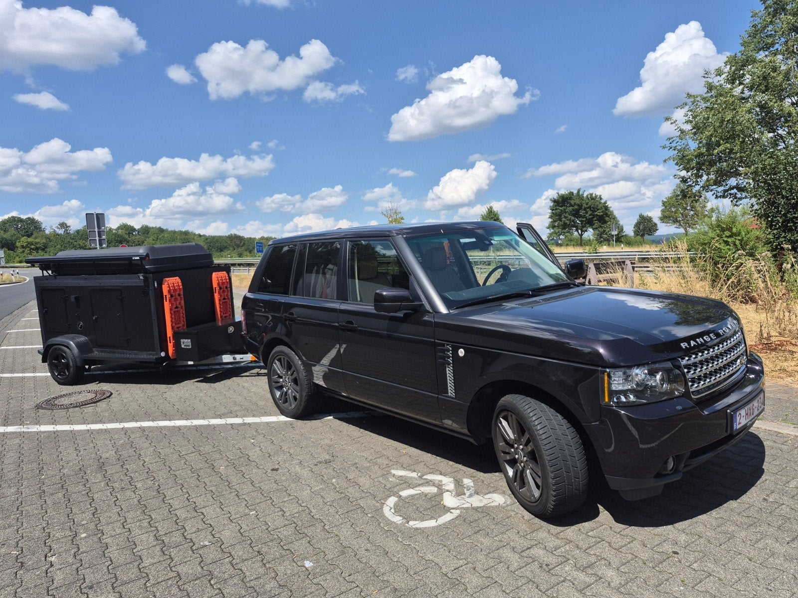 CAMPER trailer - unieke opbouw op maat (750kg), Ophalen, Zo goed als nieuw
