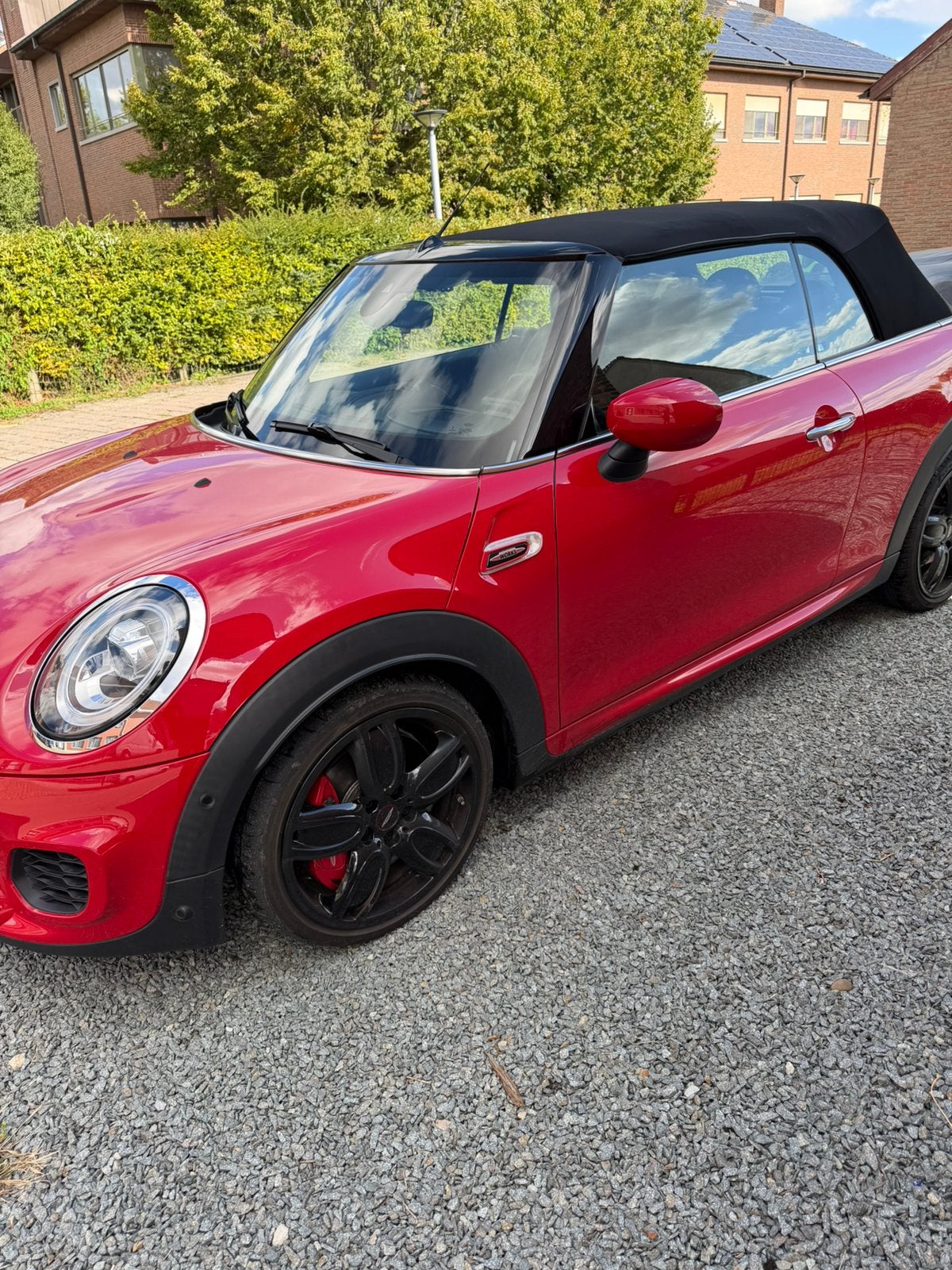 Mini Cabrio John Cooper Works 231 pk. Topstaat, Auto's, Mini, 1440 kg, Zwart, 4 cilinders, Cabriolet