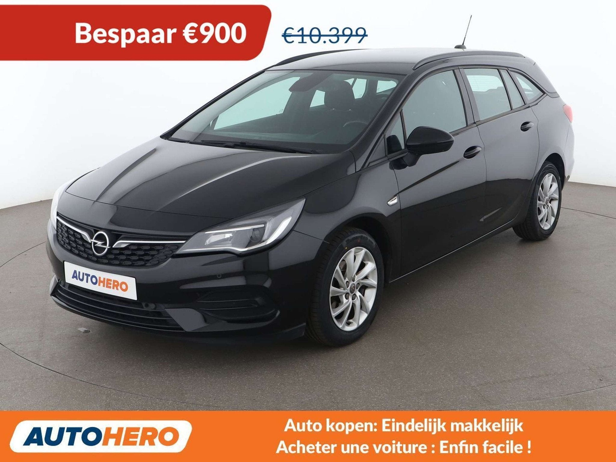 Opel Astra 1.2 Turbo Edition Start/Stop, Autos, 1355 kg, Achat, Euro 6, Noir