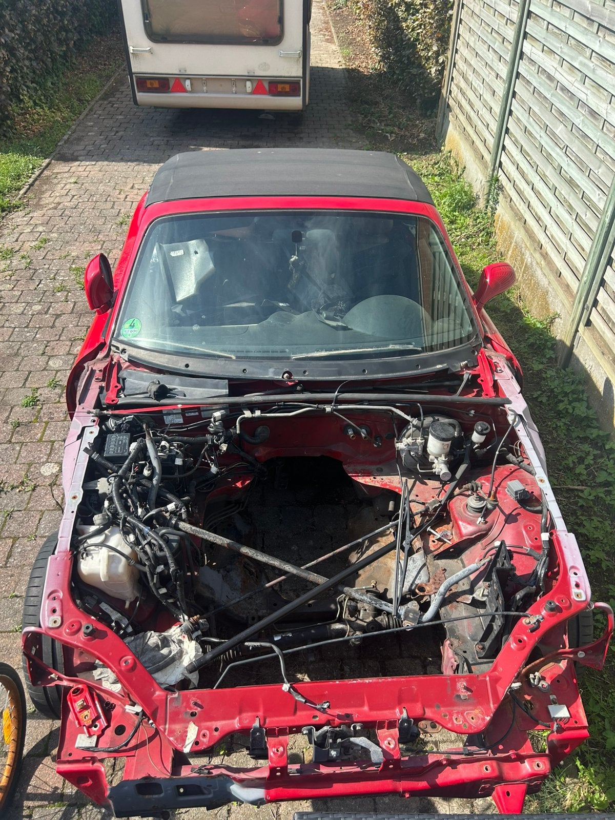 Mazda mx5 project auto, Ophalen, Gebruikt