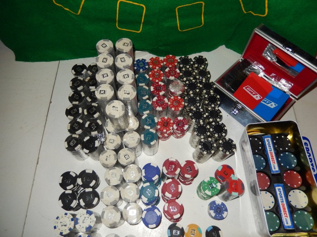 Jetons de poker, Ophalen