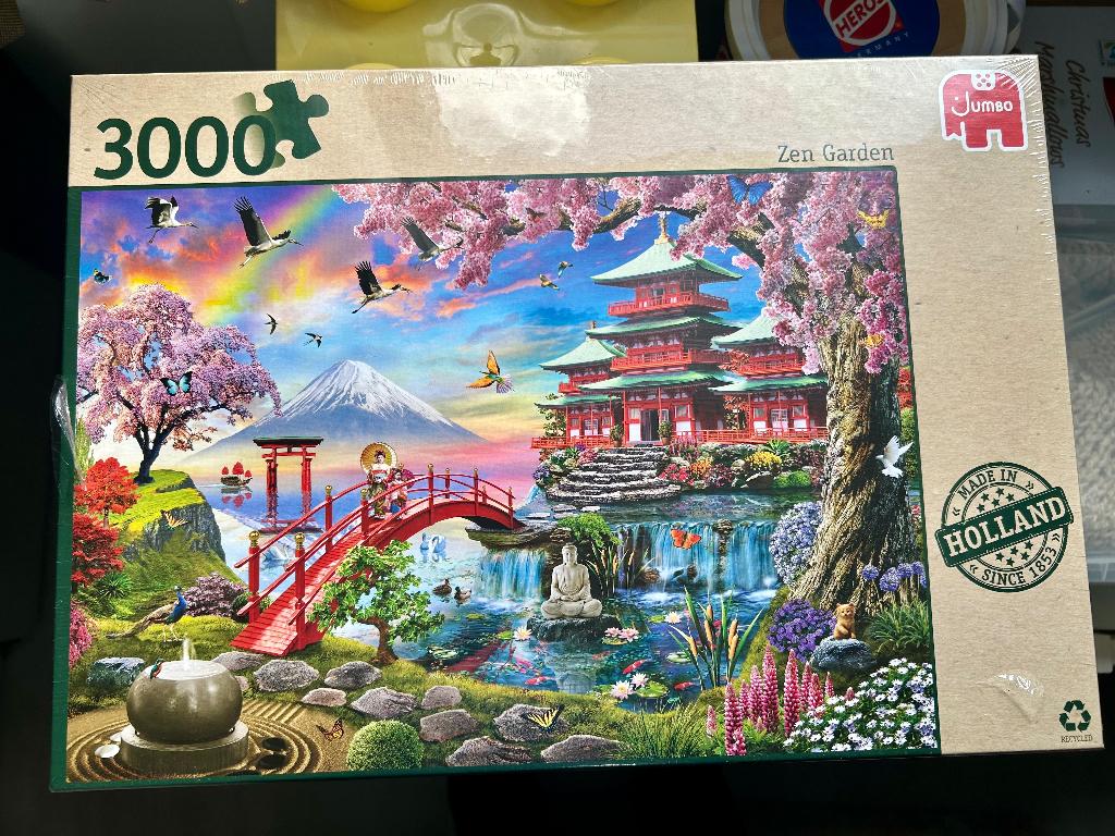 Puzzel Jumbo van 3000 stuks NIEUW, Ophalen, Meer dan 1500 stukjes, Nieuw, Legpuzzel
