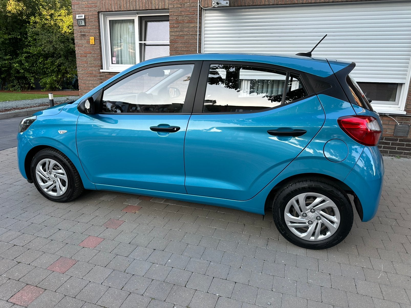 Hyundai i10 1.0i! Nieuwstaat* Airco* 65000km* Garantie!, Auto's, Voorwielaandrijving, Testrit aan huis, Stof, https://public.car-pass.be/vhr/39c3073b-8e82-48c4-a880-10e21a67129f