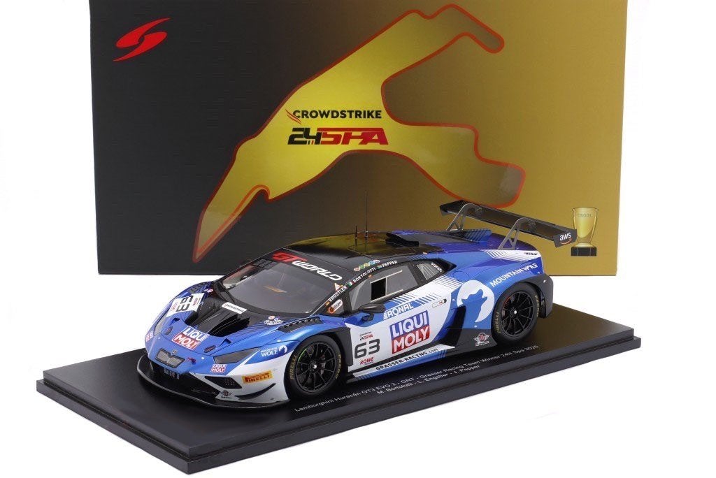 Spark 1/18 Lamborghini Huracan GT3 Evo2 Winner 24h Spa 2025, Enlèvement ou Envoi, Neuf, Voiture, Autres marques