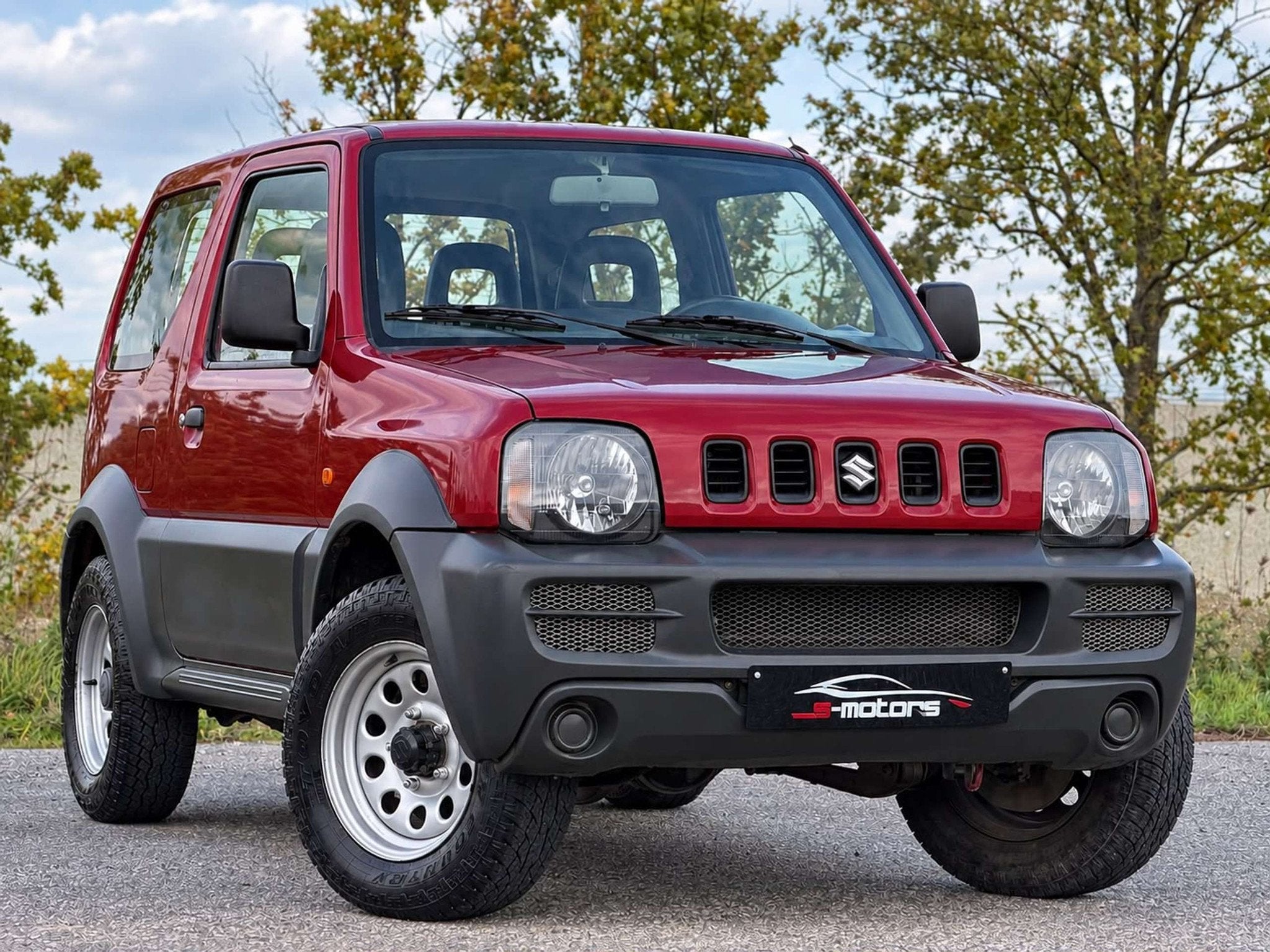 Suzuki Jimny 1.3i * 4X4 * PROPRE, Autos, Rouge, Euro 5, Achat, 63 kW