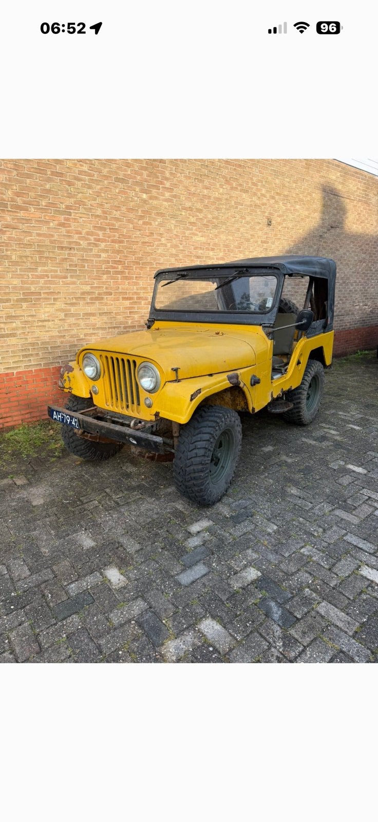Jeep cj5 apk en belasting vrij diesle, Auto's, Jeep, Vierwielaandrijving, Particulier, SUV of Terreinwagen