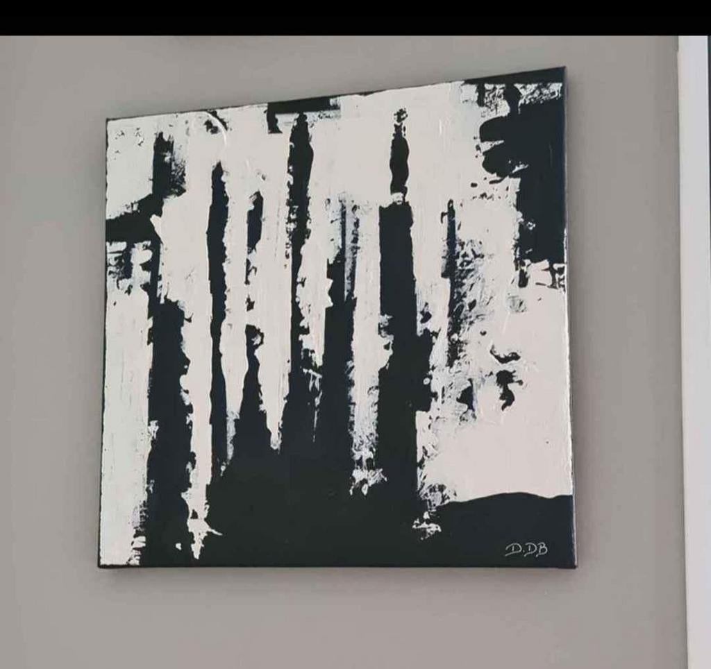 Schilderij op canvas 49×49cm, Ophalen
