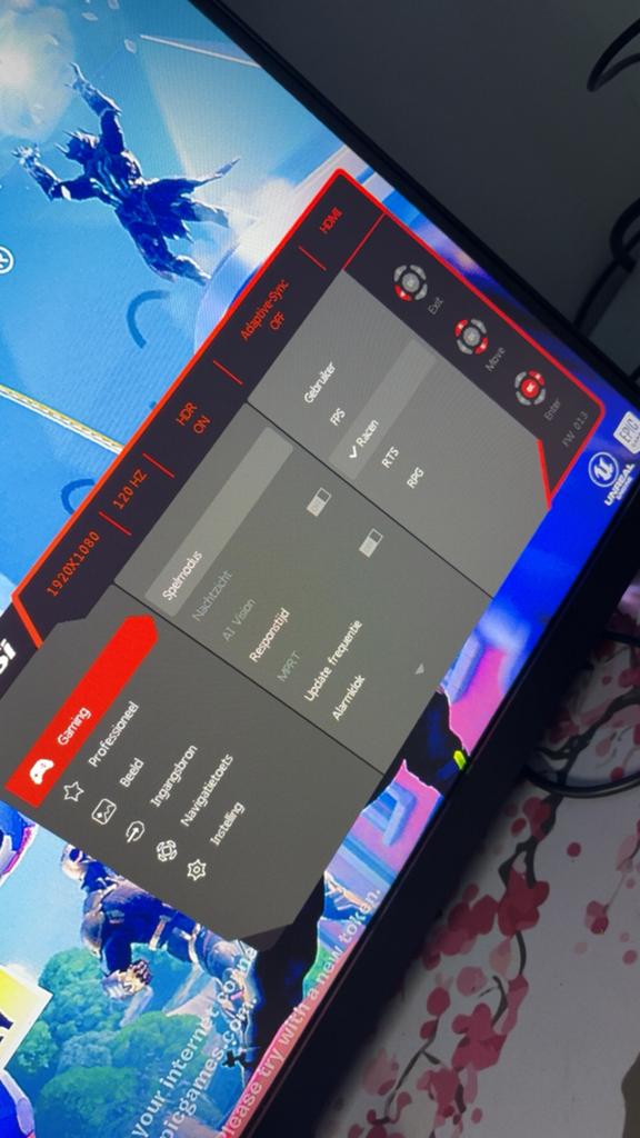 Msi gaming monitor, Gaming, IPS, Enlèvement ou Envoi, Moins de 1 ms