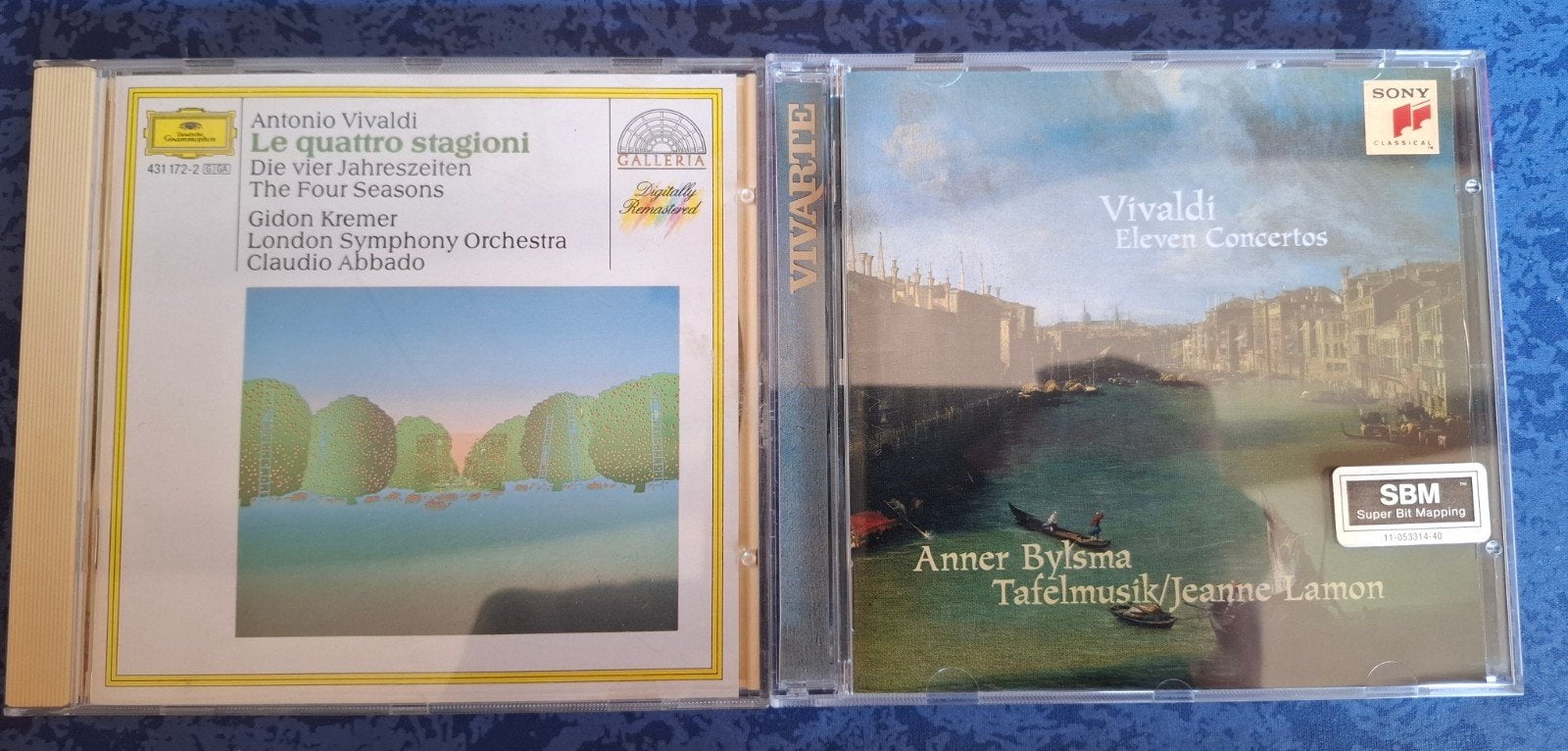 CDs de Vivaldi, Haendel et Haydn, Enlèvement