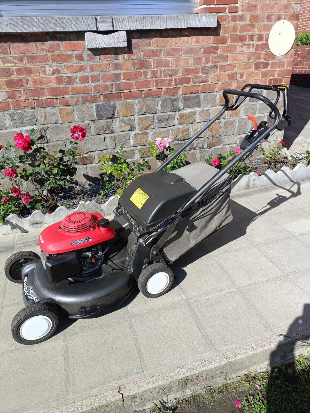 Tondeuse autotractée essence HONDA HRD536C et 53cm de coupe, Tuin en Terras, Grasmaaiers, Opvangbak, Ophalen