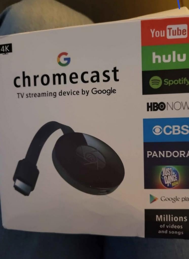 Splinternieuwe Google chromecast in doos, Ophalen of Verzenden