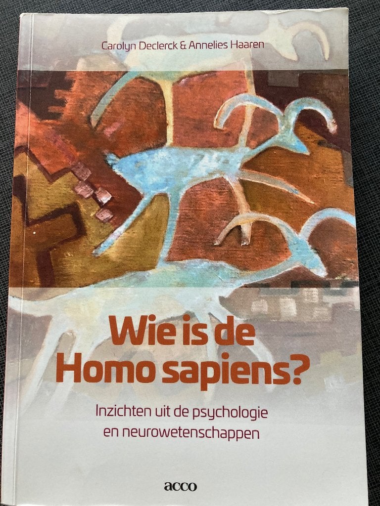 Wie is de homo sapiens? Inzichten in psychologie en neurowet, Ophalen of Verzenden, Nieuw, Hoger Onderwijs, Acco