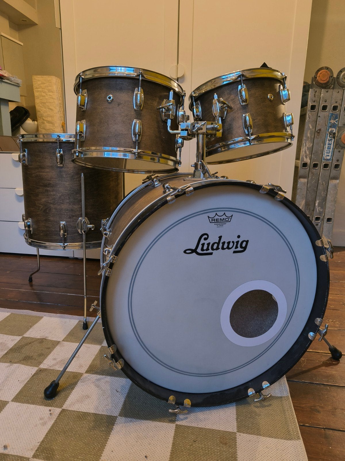 Ludwig Rocker Drums, Musique & Instruments, Batteries & Percussions, Utilisé, Ludwig, Enlèvement
