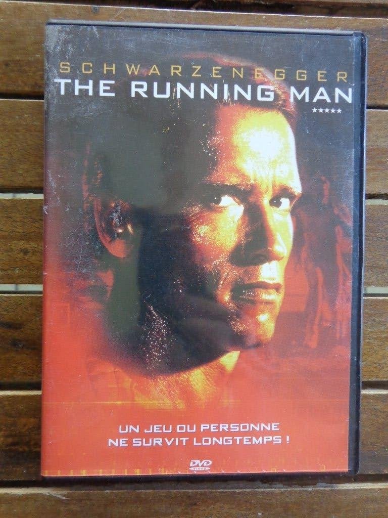 )))  Running Man  //  Arnold Schwarzenegger  (((, CD & DVD, DVD | Science-Fiction & Fantasy, Enlèvement ou Envoi, Tous les âges