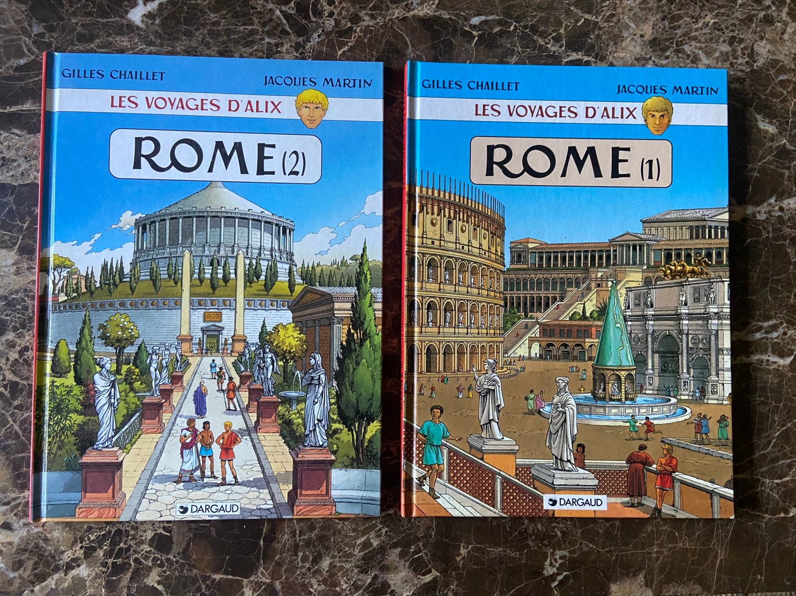 Les voyages d’Alix : Rome (1) + (2), Boeken, Ophalen of Verzenden, Zo goed als nieuw