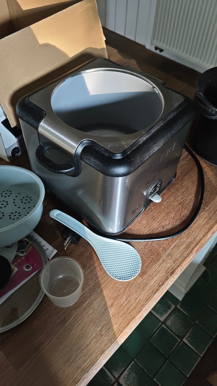 SEB Rice Cube rijstkoker, Ophalen of Verzenden, Gebruikt