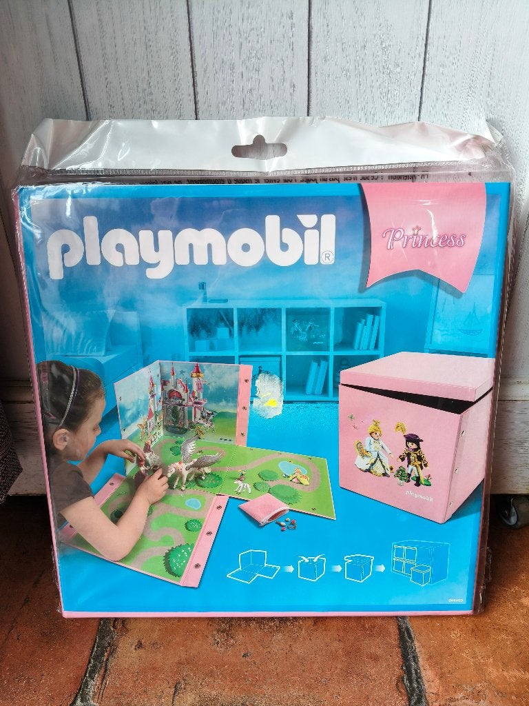 boîte de jeu et de rangement vintage Playmobil Princess neuf, Neuf, Enlèvement ou Envoi, Bâtiment, Kit complet