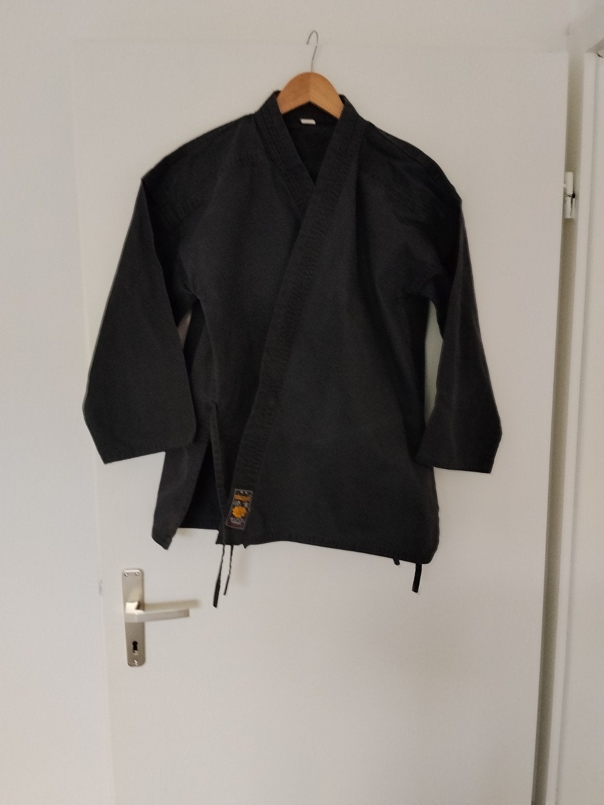 Kimono aïkido/kendo, Sport en Fitness, Vechtsporten en Zelfverdediging, Ophalen, Gebruikt, Aikido, Vechtsportkleding