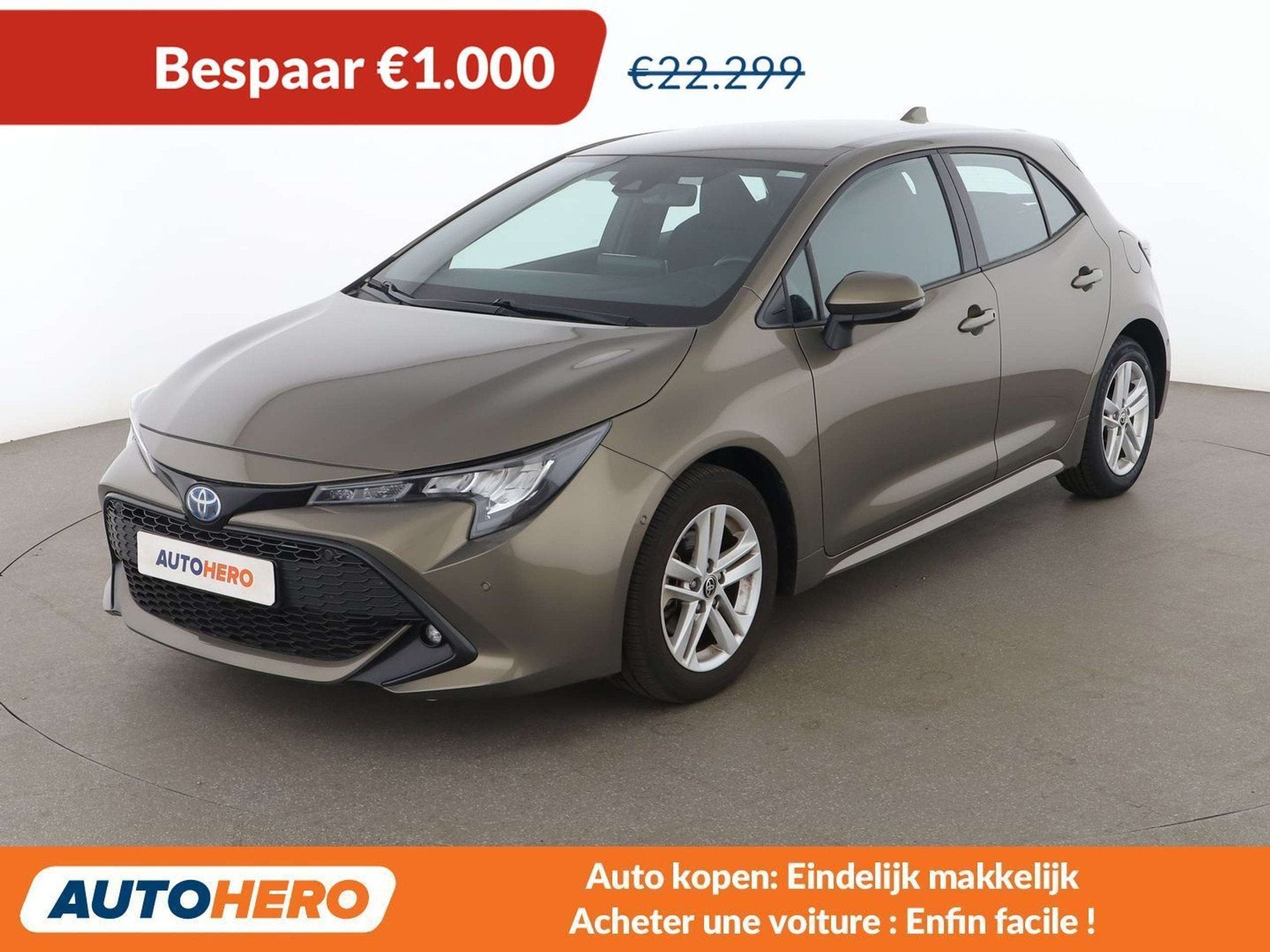 Toyota Corolla 1.8 Hybrid Active (automatique), Autos, Argent ou Gris, Achat, Euro 6, Corolla
