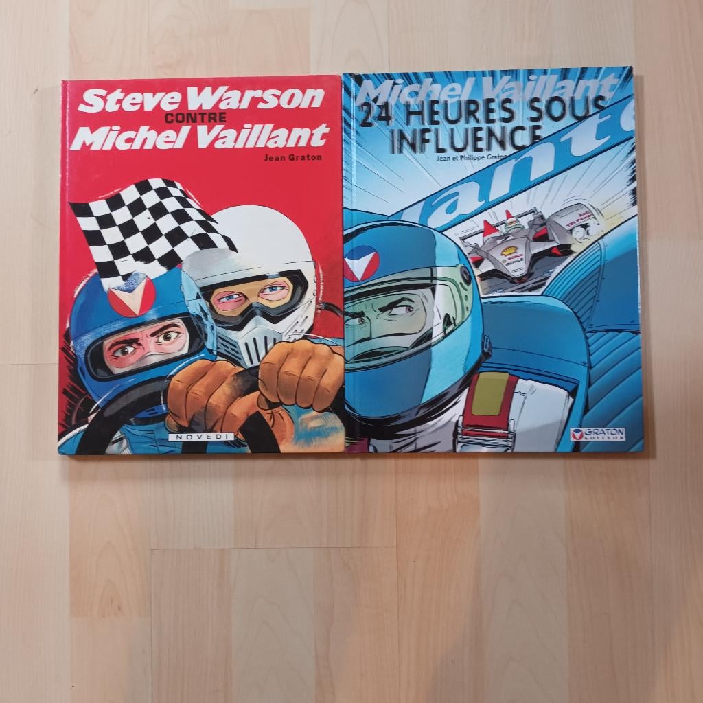 BD Michel Vaillant 2 tomes en EO, Jean Graton, Plusieurs BD, Enlèvement ou Envoi, Comme neuf