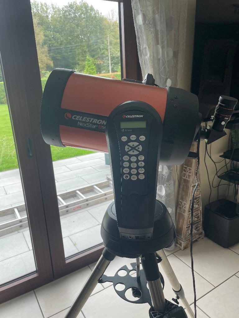 Celestron Nexstar 8 SE GoTo-telescoop + StarSense Autoaligne, Audio, Tv en Foto, Optische apparatuur | Telescopen, Gebruikt, Spiegeltelescoop (reflector)