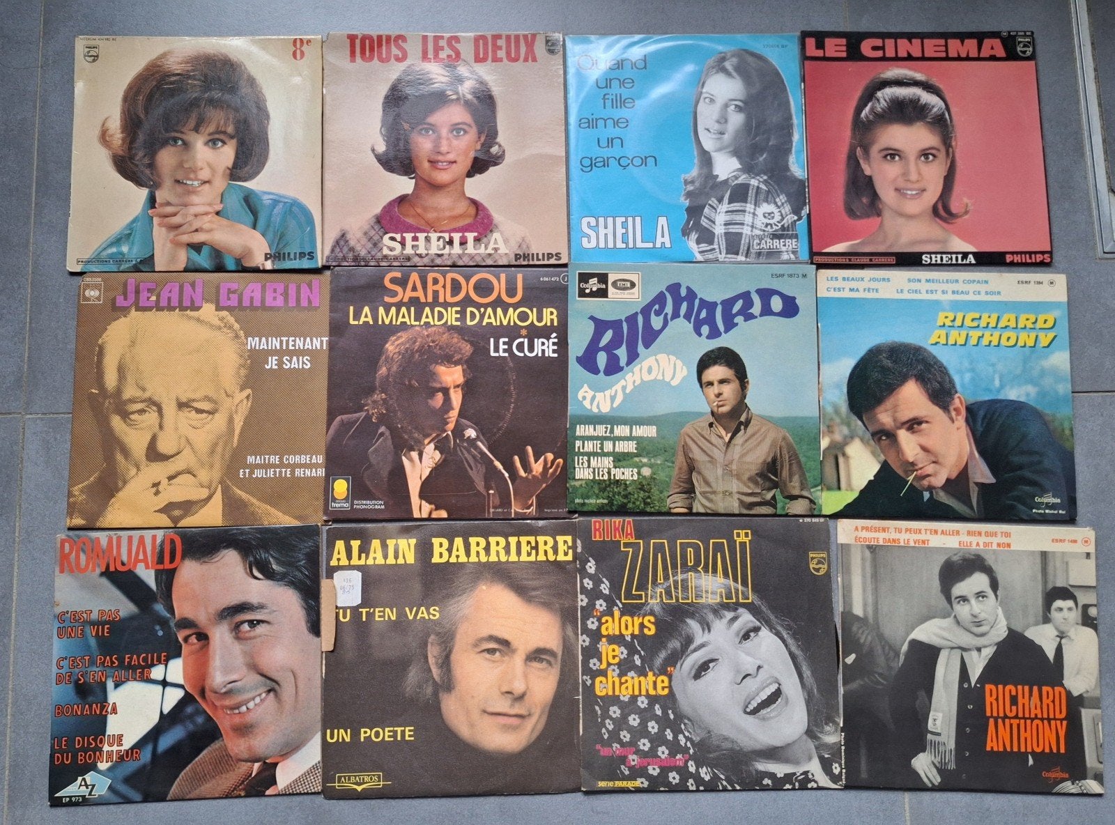 singles franse chansons, Cd's en Dvd's, Ophalen of Verzenden