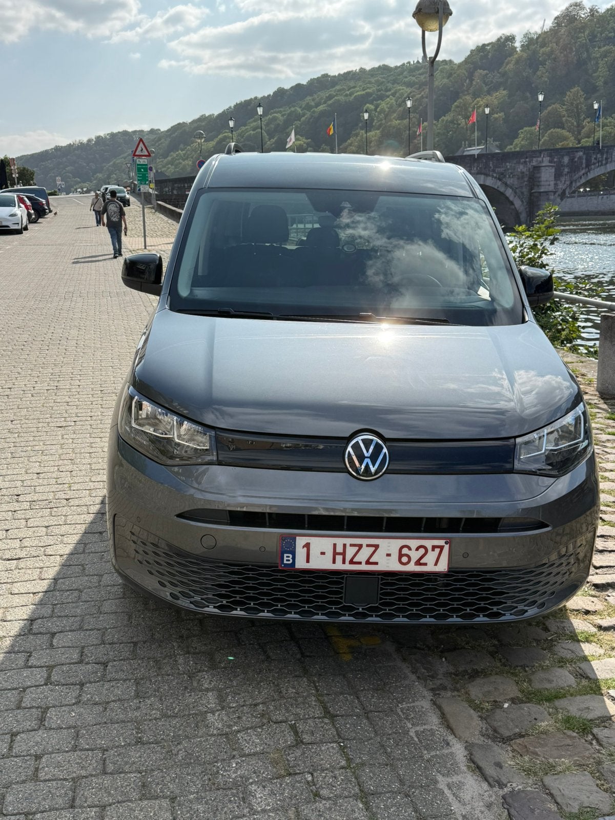 Vw caddy 2L 2021 diesel, Auto's, Volkswagen, Euro 5, Diesel, Grijs, Particulier