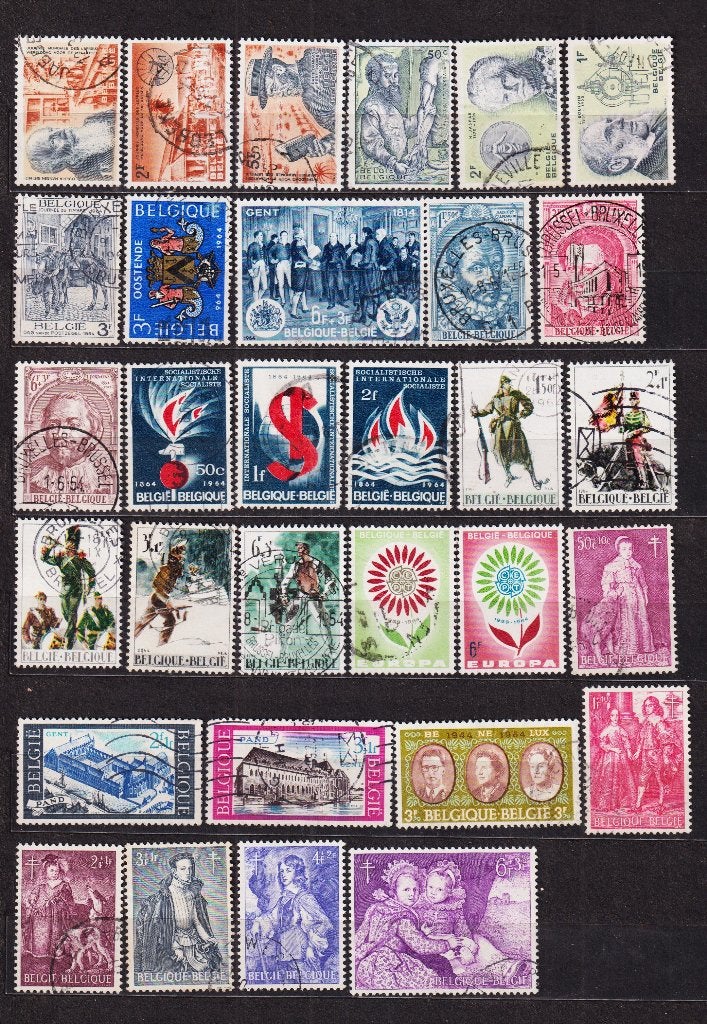 België 1964 compleet jaar gestempeld, Ophalen of Verzenden, Gestempeld, Gestempeld