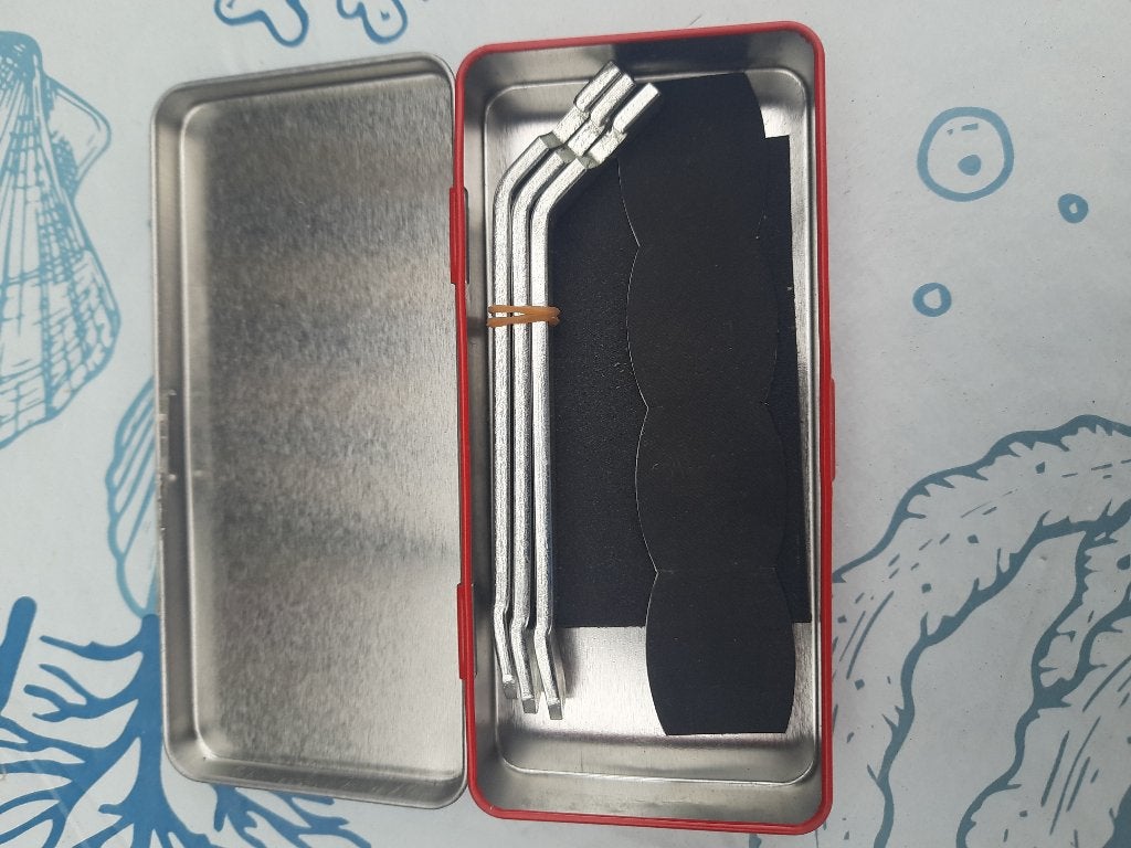 Handige Simson reparatieset zonder solutie, Fietsen en Brommers, Fietsaccessoires | Fietsgereedschap, Ophalen of Verzenden, Gebruikt