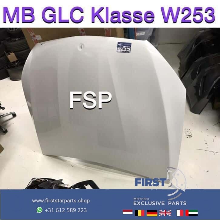 W253 GLC Motorkap Origineel Mercedes 2016-2018 wit, Auto-onderdelen, Gebruikt, -, Voor, Ophalen of Verzenden