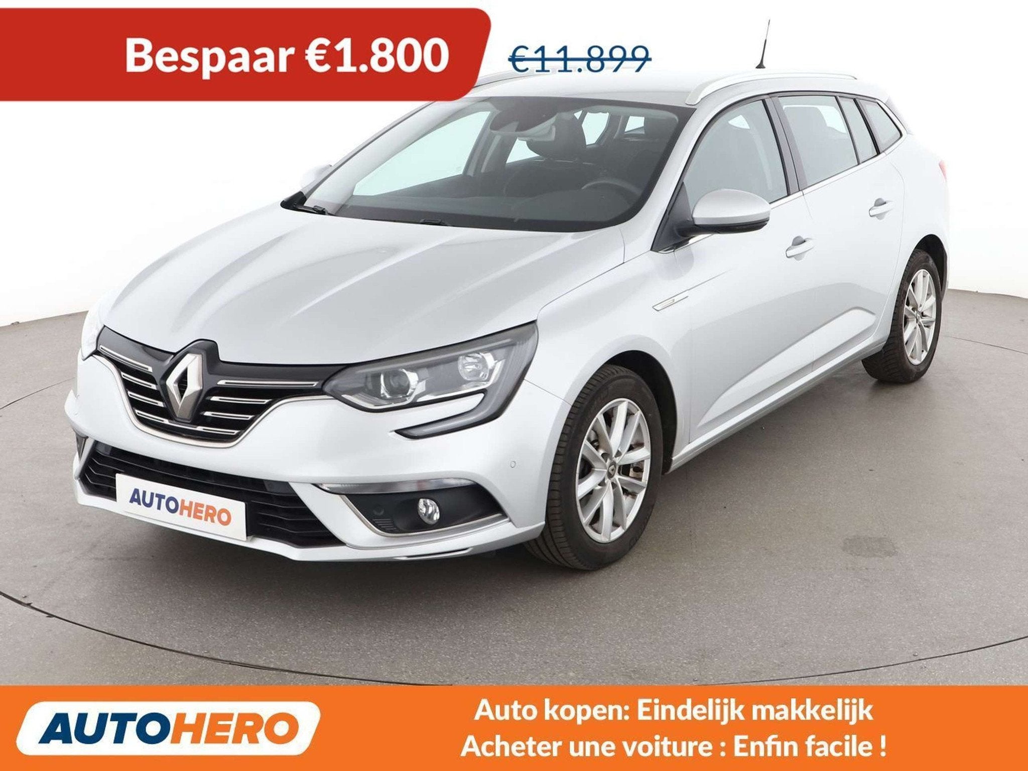 Renault Mégane 1.2 TCe Energy Intens, Autos, 1197 cm³, Argent ou Gris, Achat, Volant multifonction