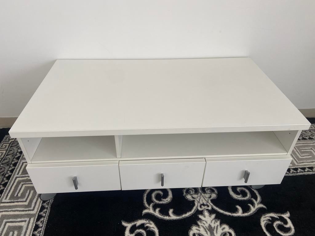 TABLE TV (BLANCHE), Enlèvement, Comme neuf