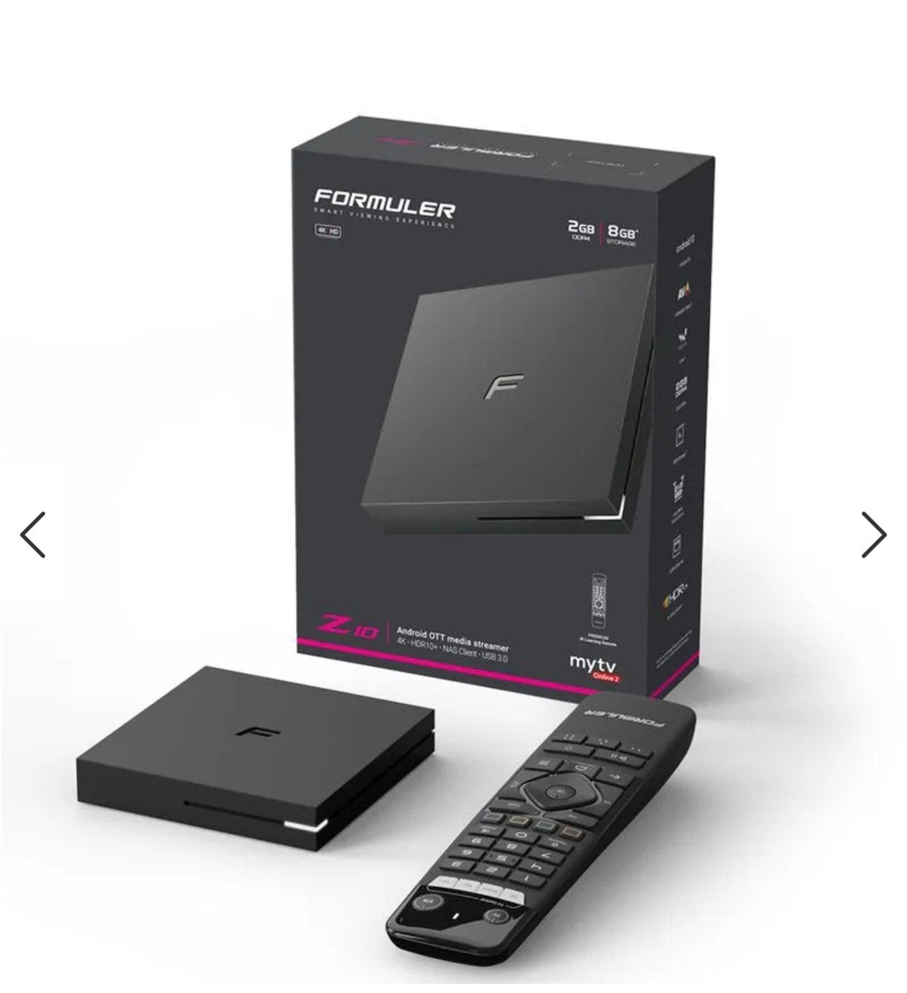Formuler Z10 4K Android 10 2 GB RAM 8 GB Flash, Dual, Enlèvement ou Envoi, Neuf, HDMI