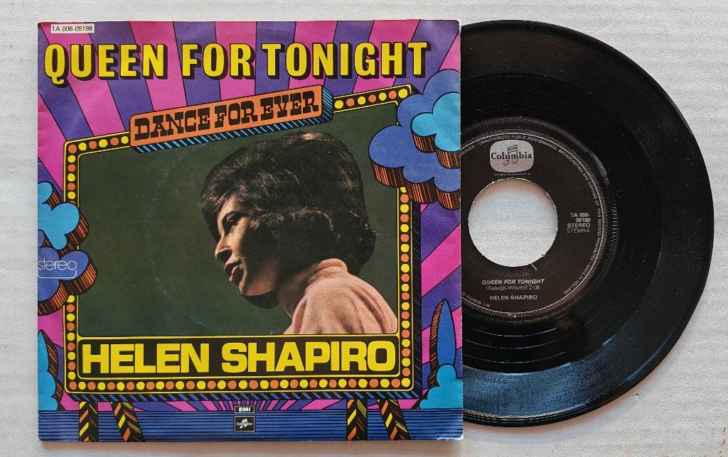 HELEN SHAPIRO - Queen for tonight (45t), Ophalen of Verzenden, Zo goed als nieuw, 7 inch, Pop
