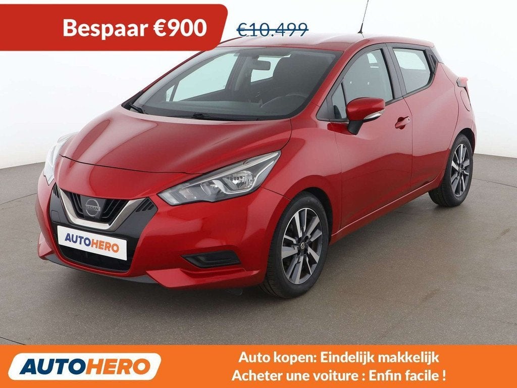 Nissan Micra 1.5 dCi Acenta (bj 2018), Auto's, Nissan, Stof, Gebruikt, https://public.car-pass.be/vhr/7b664f07-35b1-4bd6-b660-a62b7aa175fc