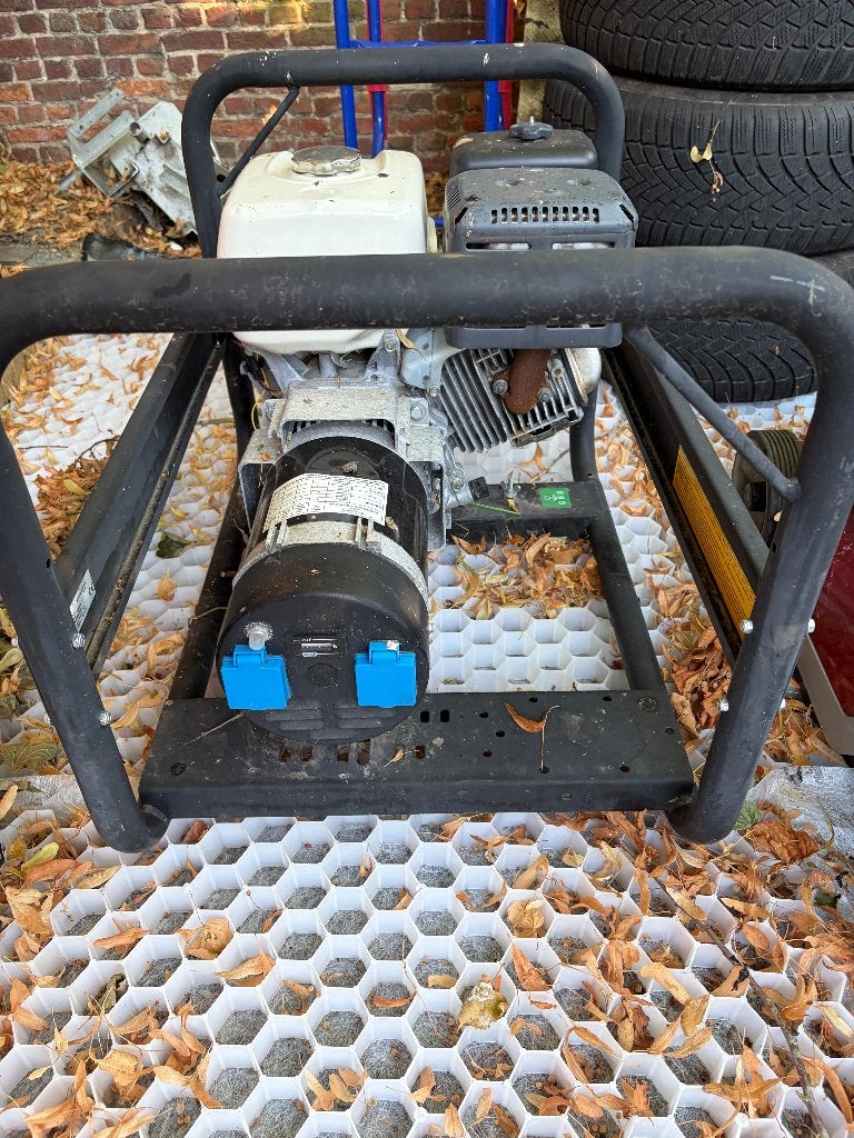 stroomgroep Contimac GH7501, Enlèvement, Comme neuf, Moins de 5 kVA, Essence