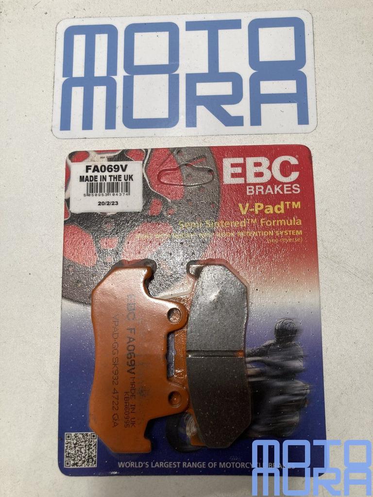 EBC FA069 remblokken set Honda XL 600 Transalp 1985 - 1990 C, Motoren, -, -, Nieuw, Ophalen of Verzenden