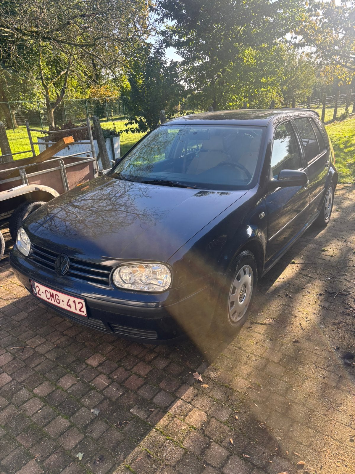 Golf 4, Beige, Trekhaak, LPG, Te koop