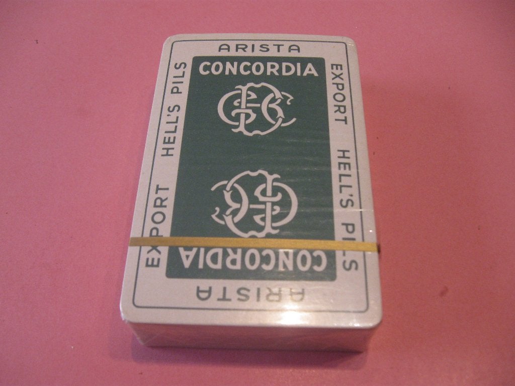 Oud kaartspel - speelkaarten Bieren Concordia, Verzamelen, Speelkaarten, Jokers en Kwartetten, Ophalen of Verzenden, Zo goed als nieuw