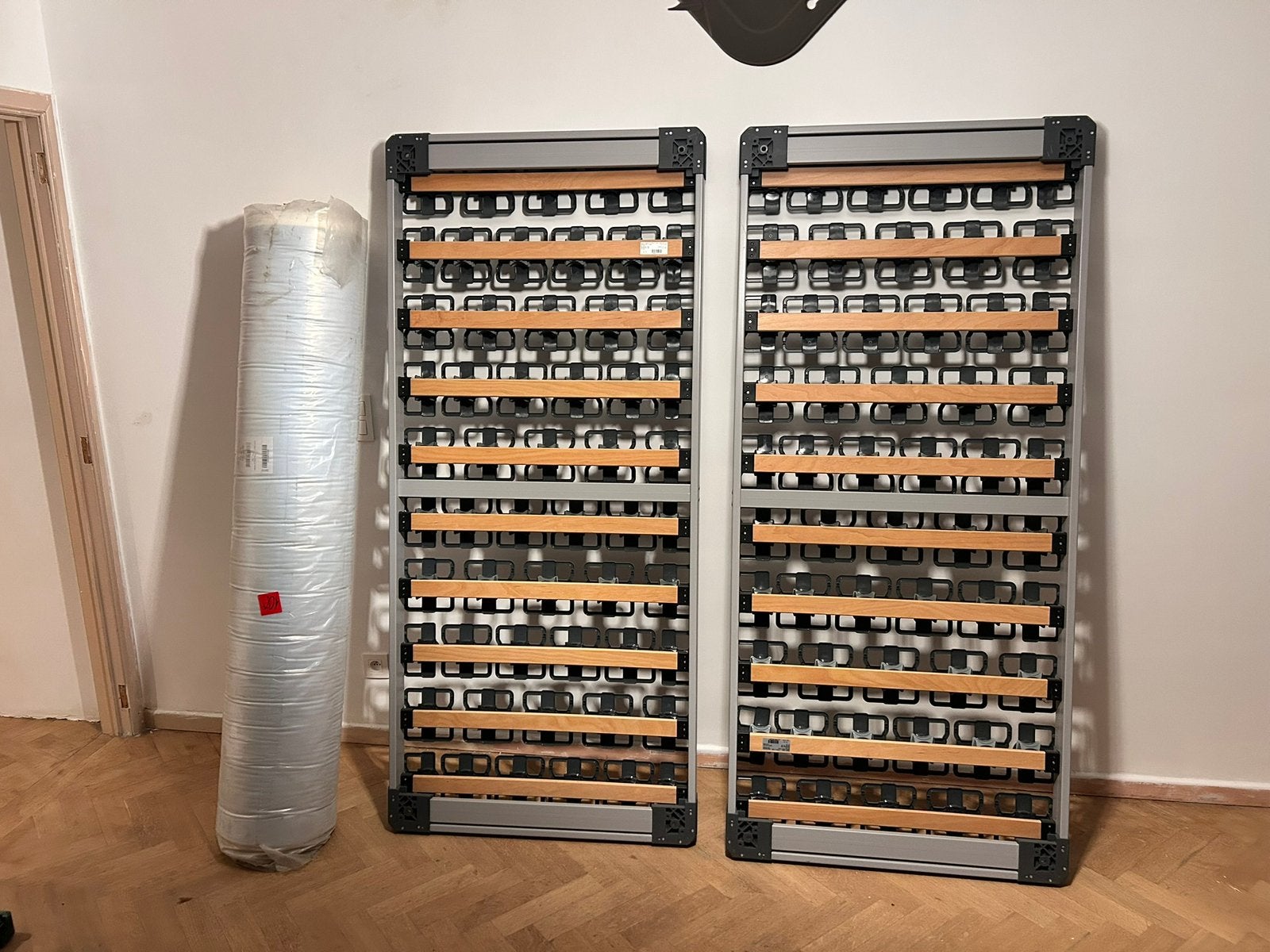 2 x sommier Tempur 90x200 : 180x200 lit, Maison & Meubles, Enlèvement, Comme neuf, Sommier