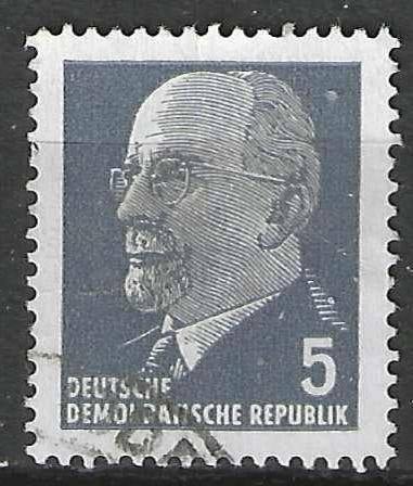 Allemagne RDA 1961-1967 - Yvert 561 - Walter Ulbricht (ST), Timbres & Monnaies, Timbres | Europe | Allemagne, Envoi, RDA, Affranchi