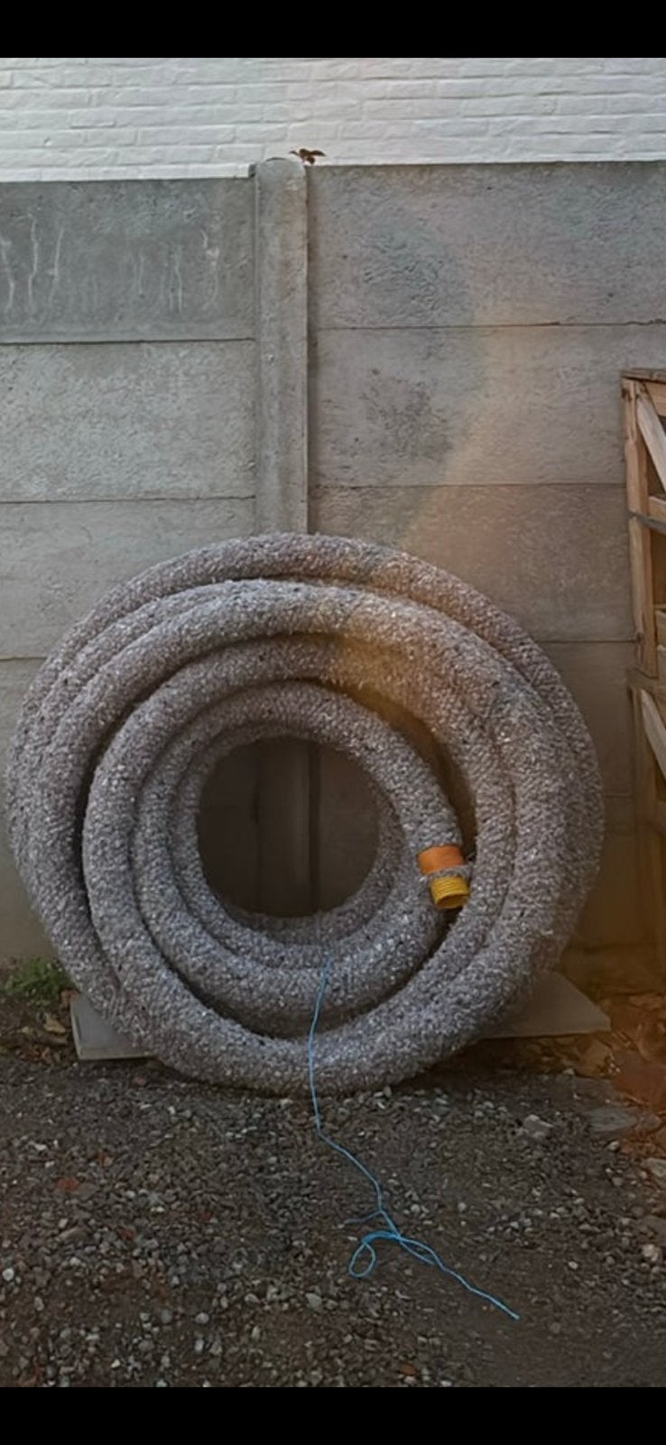 Drainage buis, Enlèvement, Comme neuf