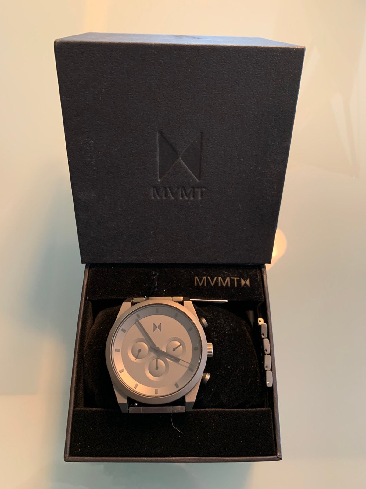 Montre chronographe, Handtassen en Accessoires, Horloges | Heren, Staal, Staal, Polshorloge, Nieuw