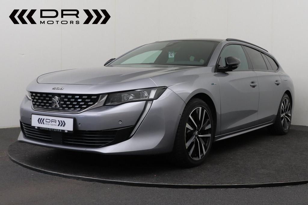 Peugeot 508 SW GT LINE - ACHTERUITRIJCAMERA - CARPLAY, Autos, Argent ou Gris, Euro 6, 0 kg, Noir