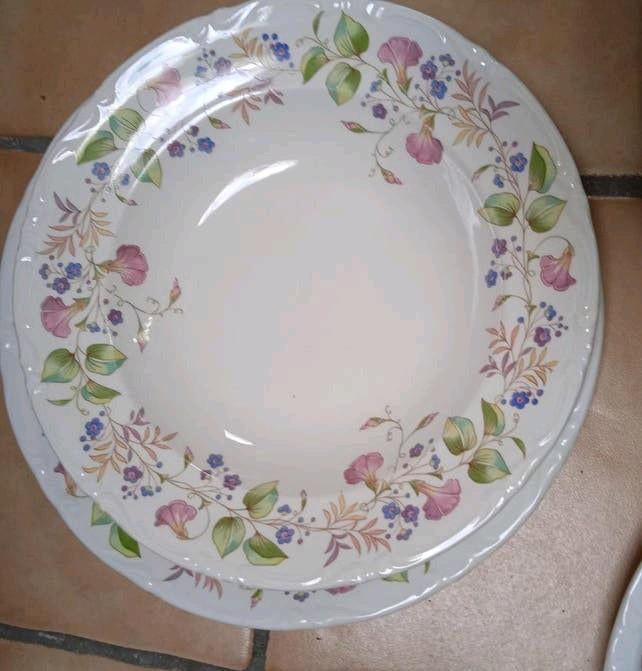 6 assiettes à soupe/4 assiettes plates, en parfait état ense, Enlèvement ou Envoi, Assiettes(s)