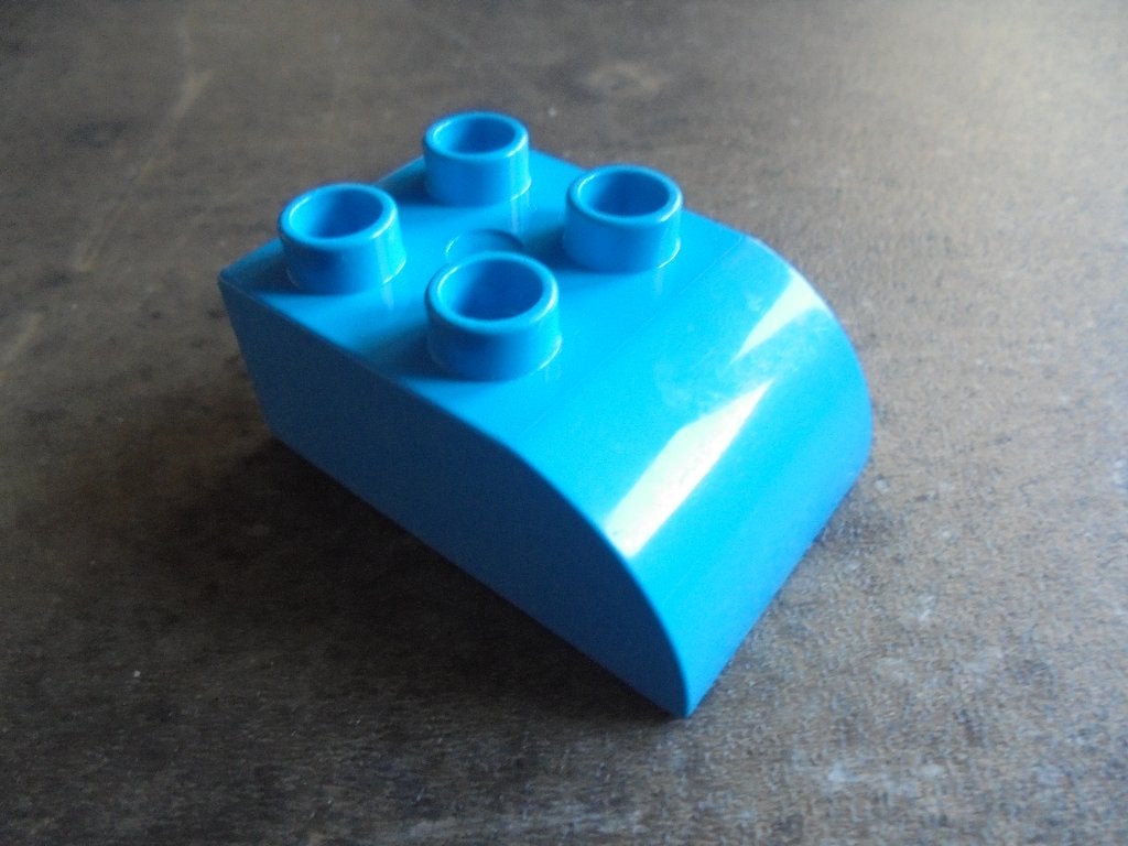 Lego Duplo Brick 2x3 Slope Curved (zie foto's) 4, Ophalen of Verzenden, Gebruikt, Losse stenen, Duplo