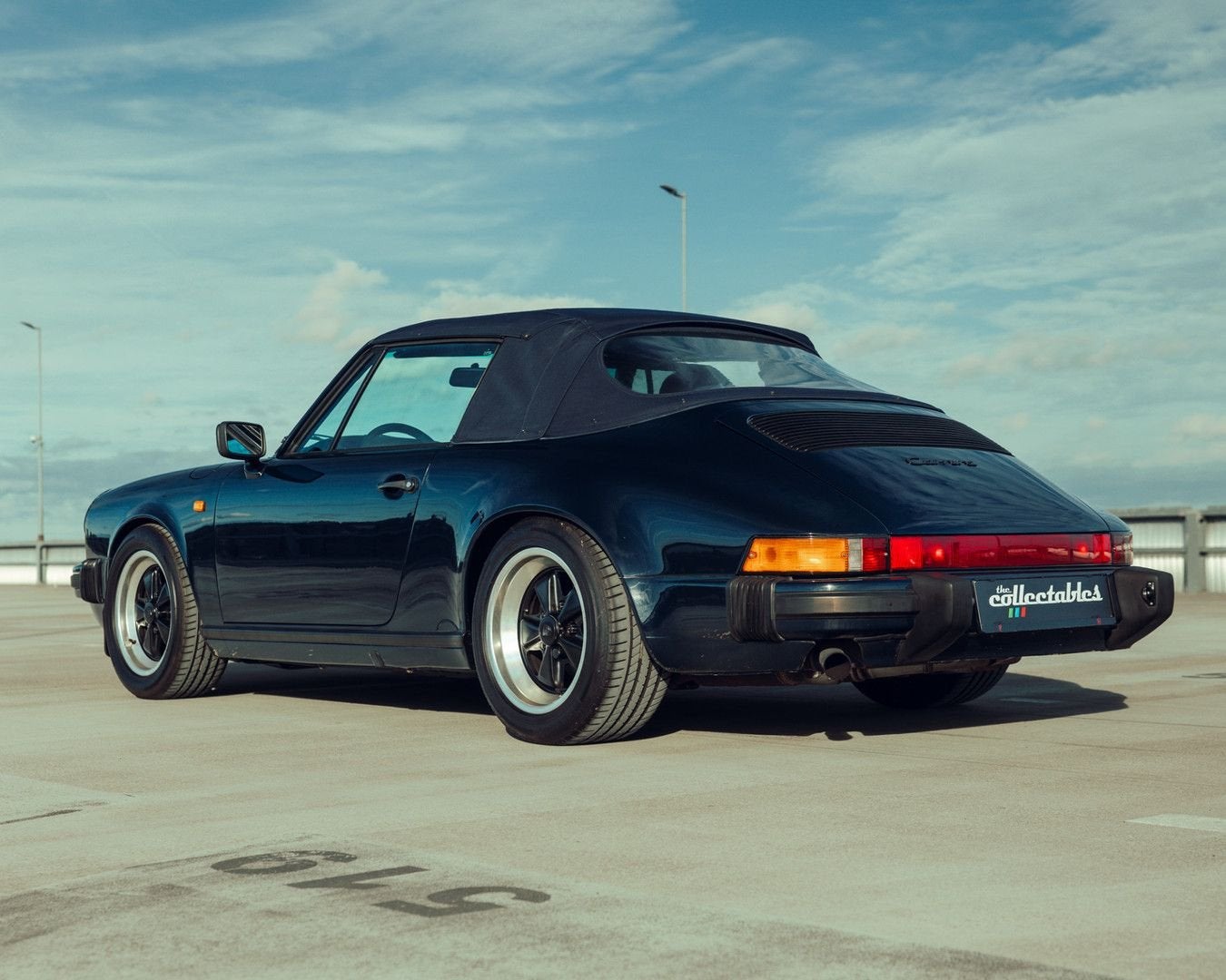 Porsche 911 Urmodell Cabrio 3.2 G-50 in Topstaat, Auto's, Cabriolet, Blauw, Bedrijf, Handgeschakeld