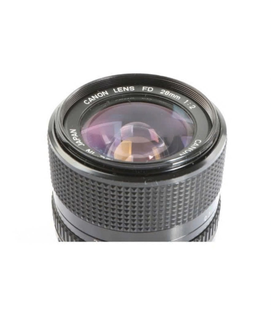 Canon nFd 28mm f/2 - Perfecte staat! => 199€, Audio, Tv en Foto, Ophalen of Verzenden, Zo goed als nieuw, Canon