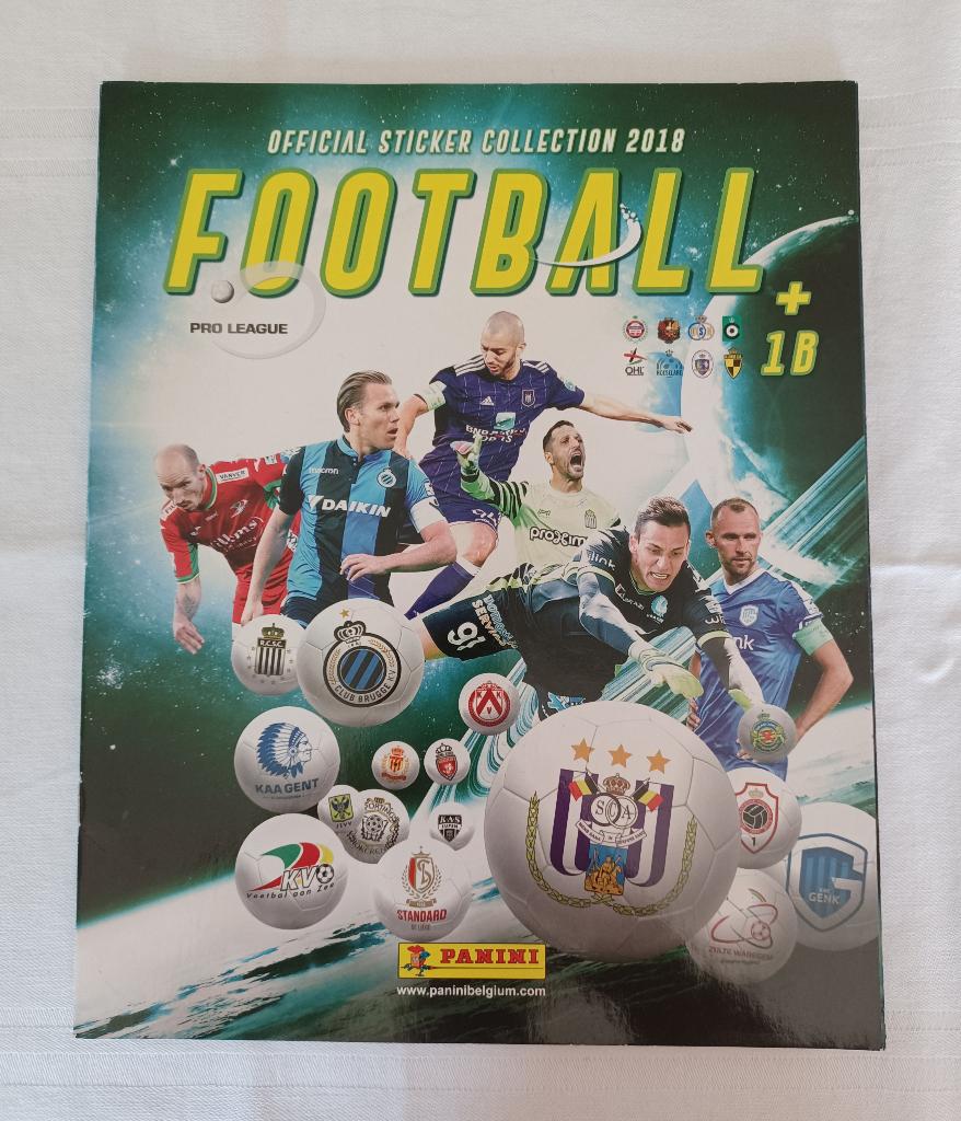Leeg Panini album Pro league 2018, Ophalen of Verzenden, Zo goed als nieuw, Meerdere stickers