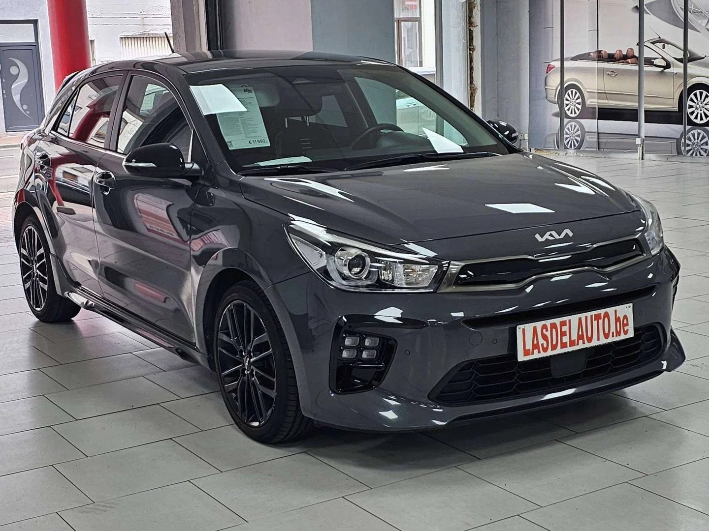 Kia Rio 1.0 T GT Line Lane Assist Android Carplay Bluetooth, Autos, Argent ou Gris, Achat, 998 cm³, Euro 6